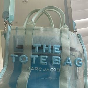 COPY - Marc Jacobs Blue Modern Transparent Tote